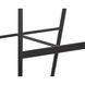 Keanu 34.5 inch Gunmetal Counter Stool